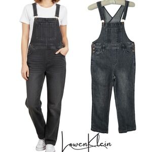 Universal Thread Womens Size 2/26R Gray Denim Overalls Jeans Jumpsuit‎